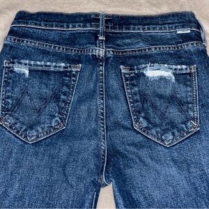 EUC MOTHER Denim The Rascal Skimp in color Yee Haw, size 25